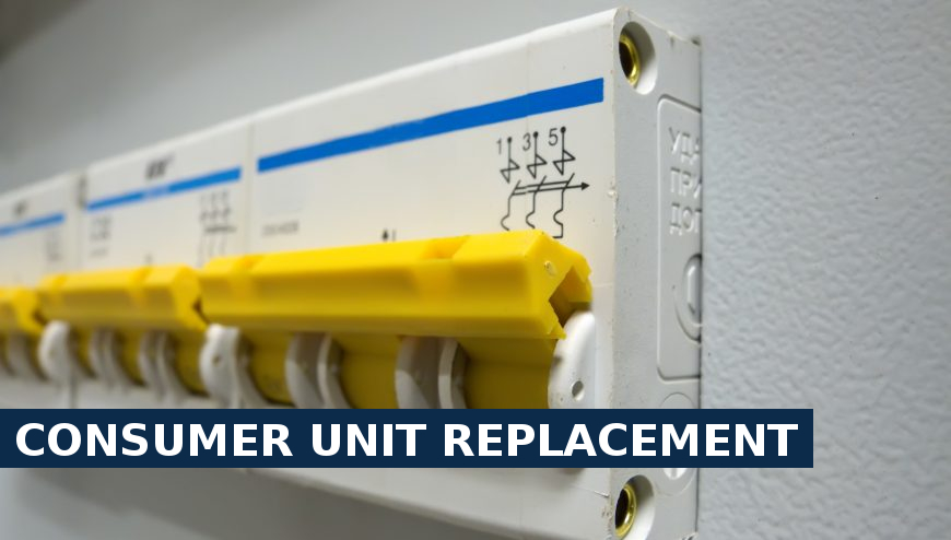 Consumer unit replacement Merton